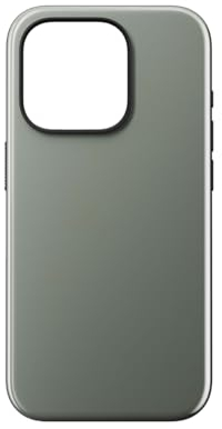 NOMAD Sport Case für iPhone 15 Pro | Hülle aus Polycarbonat mit TPE-Bumper | mit glänzender PET-Beschichtung | MagSafe-kompatibel | Coastal Rock
