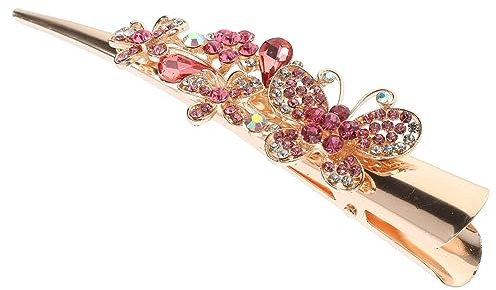 FOMIYES Rhinestone Schmetterling Haarklammer Damen Haarklammer Für Feines Haar Für Besondere Anlässe