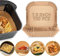 Air Fryer Liners Non-Stick Airfryer Liners Parchment Paper Disposable Oil & Water Proof Round Air Fryer Accessories for Baking, Roasting & Cooking (7.9inch Square-100 Pcs..)