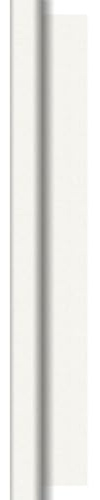 Duni Dunisilk Tischdeckenrolle Linnea weiss 25m 1er Pack