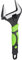 sourcing map Adjustable Wrench 10 CR-V Wrench Set Universal Spanner Wide Opening Jaw Phosphating for End and Plumbing Repairs, Black/Green