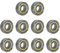 608ZZ Kugellager, doppelt geschirmt, Miniatur-Kugellager für Skateboards, Roller, Zubehör, 10 Stück