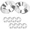 Ctyjia 10 Piezas Arandela de Copa, Arandela de Tornillo Avellanado, Arandelas de Acero Inoxidable, M8 x 25mm Avellanada Arandela