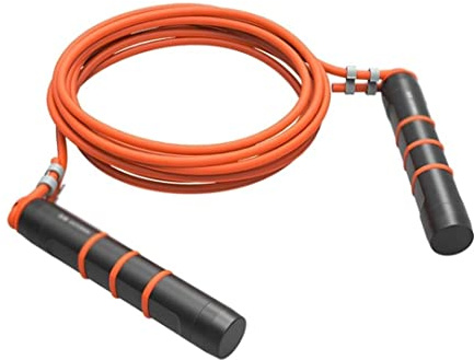 Erwachsene springen das Seil, Einstellbare Springseil Orange 300cm for Cardio Training Gewicht Verlust Hause Im Freien