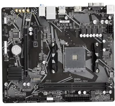 Compatibilità La scheda madre Fit For Gigabyte A520M K V2 A520 supporta la 5950X 5800X3D 5700X 5600X 5600G CPU 4xDDR4 Micro ATX AM4