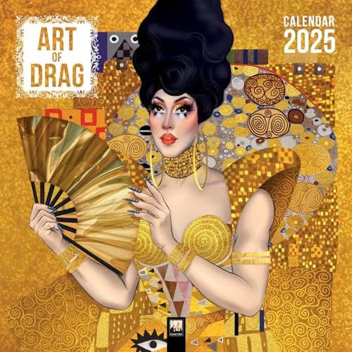 Art of Drag 2025: Original Flame Tree Publishing-Kalender [Kalender] (Wall-Kalender)