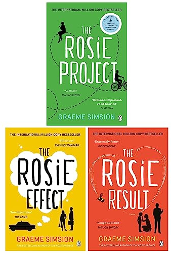 Don Tillman Series 3 Books Collection Set By Graeme Simsion (The Rosie Project, The Rosie Effect, The Rosie Result)