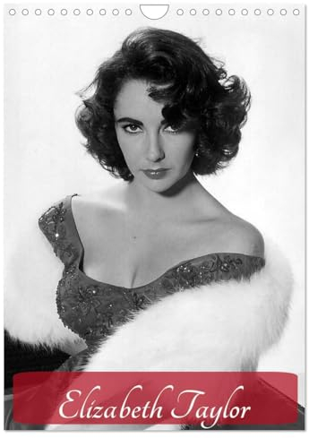 Elizabeth Taylor (Wandkalender 2025 DIN A4 hoch), CALVENDO Monatskalender