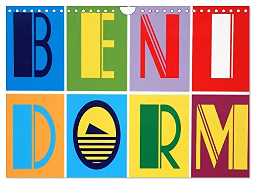 Benidorm (Wandkalender 2026 DIN A4 quer), CALVENDO Monatskalender: Impressionen aus einem der beliebtesten Ferienorte in Spanien (CALVENDO Orte)