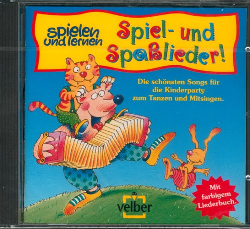 spielen + lernen Spiel- und Spaßlieder: CD mit farbigem Liederbuch