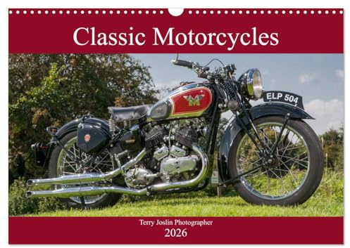 Classic Motorcycles (Wall Calendar 2026 DIN A3 landscape), CALVENDO 12 Month Wall Calendar: Classic Motorcycles is a high quality monthly calendar