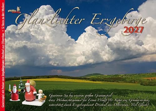 Glanzlichter Ergebirge 2027: mit Texten + historische Fotografien + Gewinnspiel + Postkartenserie