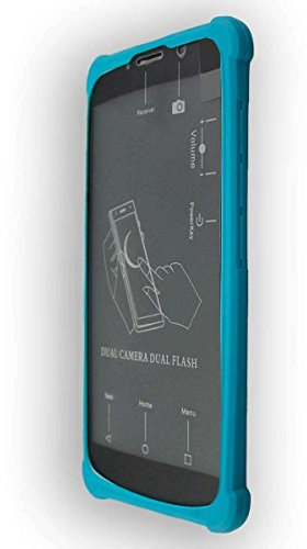 caseroxx Schutzhülle für Timmy M12 in hellblau – Flexibles TPU-Case aus stoßfestem Gummi, passgenaue Handy-Tasche mit Kantenschutz & rutschfestem Grip