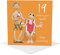 Holy Mackerel 19th Wedding Anniversary Card designed by Erica Sturla Card is 15cm square and blank inside for your own message