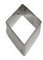 Calder Stampo Forma formina per mostaccioli mustacciuoli rombo 9x13