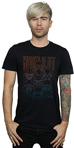 Star Wars The Rise of Skywalker Knights of Ren Colours Men's T-Shirt Black XX-Large