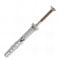 Scell-It - 100 pièces de cheville à frapper nylon - inox A4 - tête plate Ø 8 x 60 mm - A4-YZP8060-BC