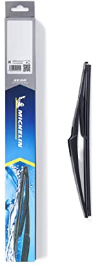 MICHELIN Heckwischer mit vorinstalliertem Adapter, Original-Passform, kein Werkzeug zur Installation erforderlich, 350 mm, ML1260, Schwarz