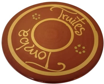 Biosa OFERTA VOLTEA TORTILLAS DE CERÁMICA 32CM. Artesanos de proximidad. TOMBATRUITES ARTESANAL. Envío gratis. REGALO PARA NAVIDAD.