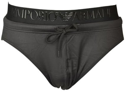 EMPORIO ARMANI Slip, Costume a Slip Uomo, Black,