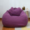 Highdi Fodera per Poltrona a Sacco per Poltrona e Divano,Senza Imbottitura per Adulti e Bambini per Decorazione della Soggiorno Camera Giardino Salotto (100x120cm,Viola)