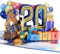 GREETING ART Geburtstagskarte zum 20. Pop Up Grußkarten,Geburtstagskarten 20 Geburtstag,3D Pop Up Karte Geburtstag Grußkarte, Happy Birthday Karte für Frauen Mütter Mädchen Männer Freunde