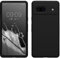 kwmobile Cover per Google Pixel 7a Custodia - Back Case per Smartphone in Silicone TPU - Protezione Gommata - nero