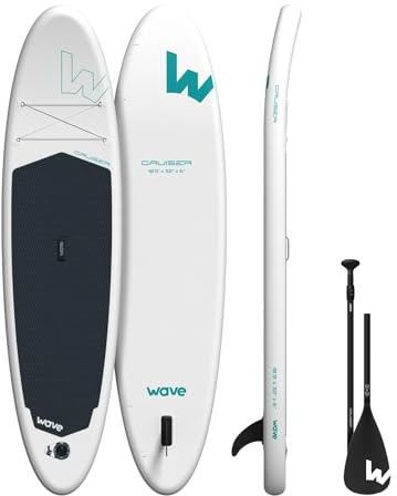 Wave Cruiser 2.0 SUP | Aufblasbares Paddleboard | 10'2.7 m | Weiß