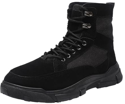 Stivali Moto Custom Uomo Pelle Stivali Uomo Impermeabili Bassi Stivali In Gomma Imbottito Uomo Da Lavoro Stivali Gomma Uomo 44 Stivali Da Neve Uomo Impermeabili Stivale Uomo Neve