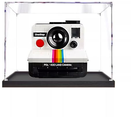 Staubdichte Acryl-Vitrine für Lego 21345 Kameramodell transparente, staubdichte Sammlervitrine (Größe: 20 x 15 x 15 cm) (Modell nicht im Lieferumfang enthalten) (3 mm)