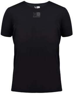 Karrimor Mens T-Shirt Short Sleeve Tee Top Black XL