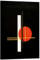 Posterlounge Komposition Q XX Acrylglasbild von László Moholy-Nagy 13 x 18 cm Schwarz Konstruktivismus Wanddeko