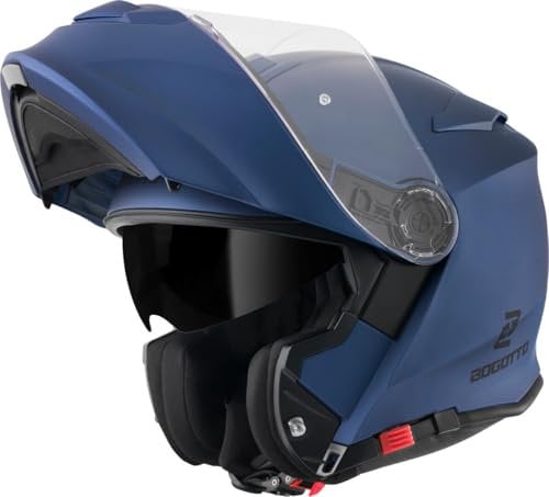 Bogotto H271 Klapphelm, blau matt, S