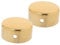 Anneome 2pcs Stainless Steel Handrail End Caps Round Design for Secure Fit and Easy Installation for Staircase and Railing Applications Smooth Finish for Enhanced Safety
