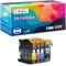 LC22U Ink Cartridges Compatible with Brother DCP-J785DW MFC-J985DW Printers, High-Yield Ideal for High-Volume Printing (1 Set)