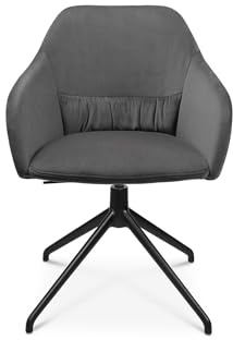 TOPSTAR Sitness Urban Salzburg 8.0 | Esszimmerstuhl & Gastro | Ergonomisch mit 3D-Bewegung | Farbe Grau | Made in Germany