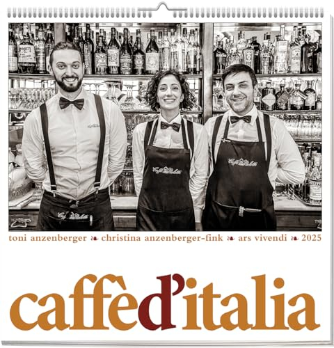 Caffè d'Italia 2025: Wandkalender - Genussvoll durch das Jahr – Entdecke die Aromen Italiens mit unserem exklusiven Kalender für Kaffeeliebhaber!