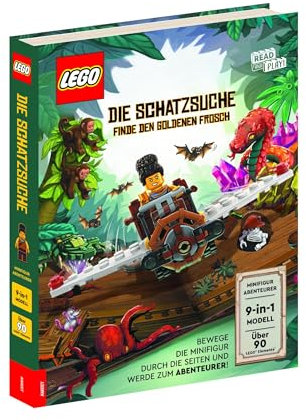 LEGO® - Die Schatzsuche - Finde den goldenen Frosch: mit Minifigur Anna Wilson und über 90 LEGO-Steinen