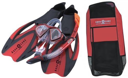 Aqualung Proflex X - Schnorchelset incl. Tasche