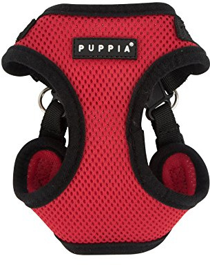 Puppia 4-Point-Dog Harness small dog and medium dog harness - Super soft and comfortable in many colours - Also usable as Puppy Harness - Anti Pull Dog Lead