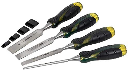 Roughneck ROU30154 Bevel Edge Chisel Set - 4 Piece
