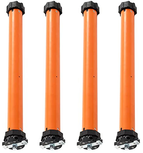 vidaXL 4X Moteurs Tubulaires Store Electrique à Rouleau Volet Roulant Porte de Garage Auvent Salle d'Exposition Electromécanique Bureau Hôtel 30 Nm