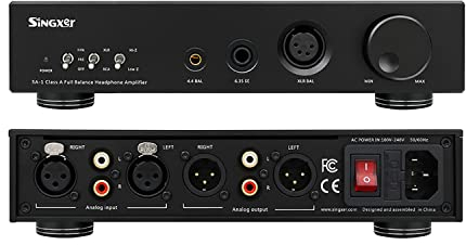 Singxer SA-1 Fully Balanced Fully Discrete Class A Amp XLR 6.35 Single-Ended 4.4 Balanced Pre-Amp Amplifier