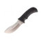 MUELA - SIOUX-10G. Cuchillo de caza Muela. Mango de Caucho. Hoja 10.5 cm. Funda cuero. Herramienta para Caza, Pesca, Camping, Outdoor, Supervivencia y Bushcraft