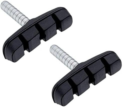 RV-Parts 2X Bremsschuhe Bremsbeläge Fahrrad Bremsklötze V-Brake 55mm x 17mm Bremsbacken