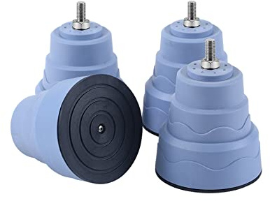 Waschmaschine Fußpolster 4 Pcs ?Vibrationsdämpfer Anti-Walk-Fußpolster für Waschmaschin Vibration Dämpfer Pads Waschmaschinenunterstützung für Trockner Möbel Kühlschrank