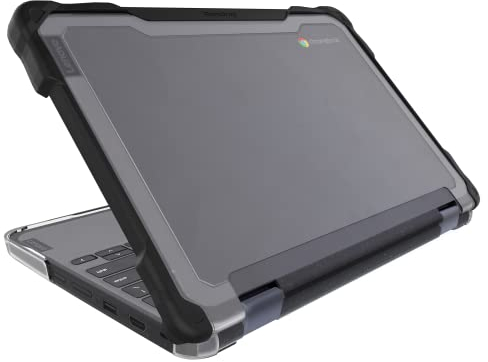 Gumdrop SlimTech Chromebook Cover Only Compatible with Lenovo 300e | 300w | 500e |500w 3rd Generation 500e Yoga G4s (2in1) 11.6 Inch Reliable Protection Students at School & Professionals-Black