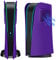 Placa frontal digital Galaxy Purple PS5 con cubierta de ventilación de refrigeración, placas de repuesto curvadas, accesorio para Playstation 5 Digital Edition