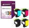 Hainberger 4X Toner Kompatibel C310 CMYK für Xerox C 310 C 315 Series