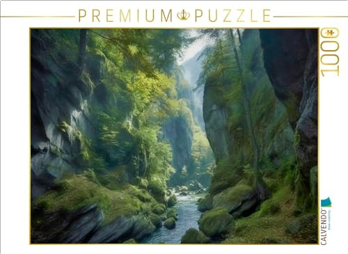 Puzzle · EIN Motiv aus dem Kalender Träumereien in Grün | 1000 Teile · Lege-Größe 64 × 48 cm · CALVENDO Puzzle
